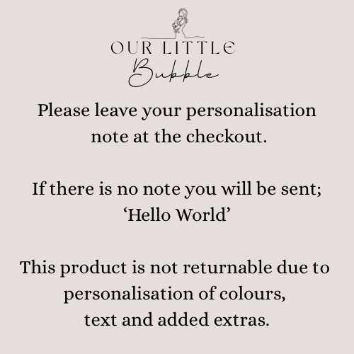 Baby Announcement Heart Balloon