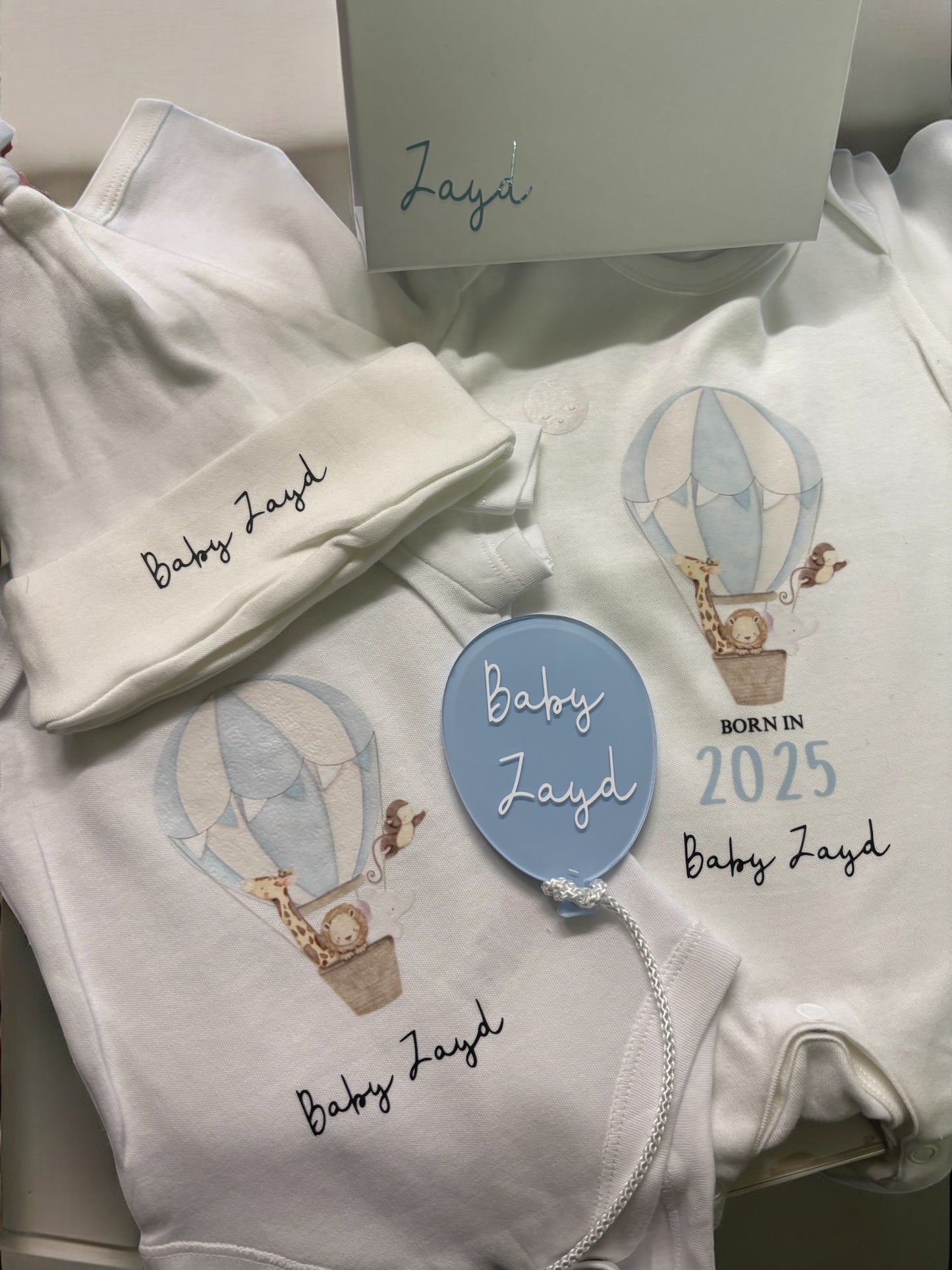 Personalised Baby Gift Set Newborn