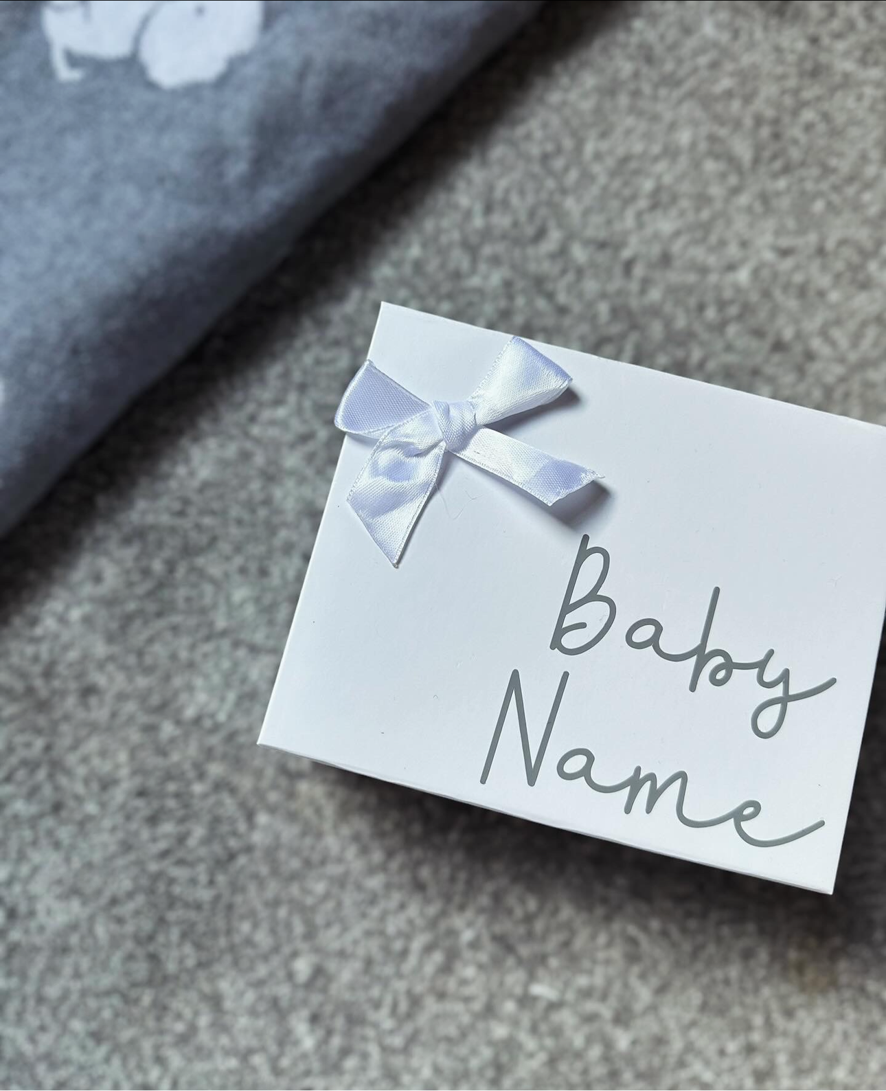 Personalised Baby Gift Set Newborn