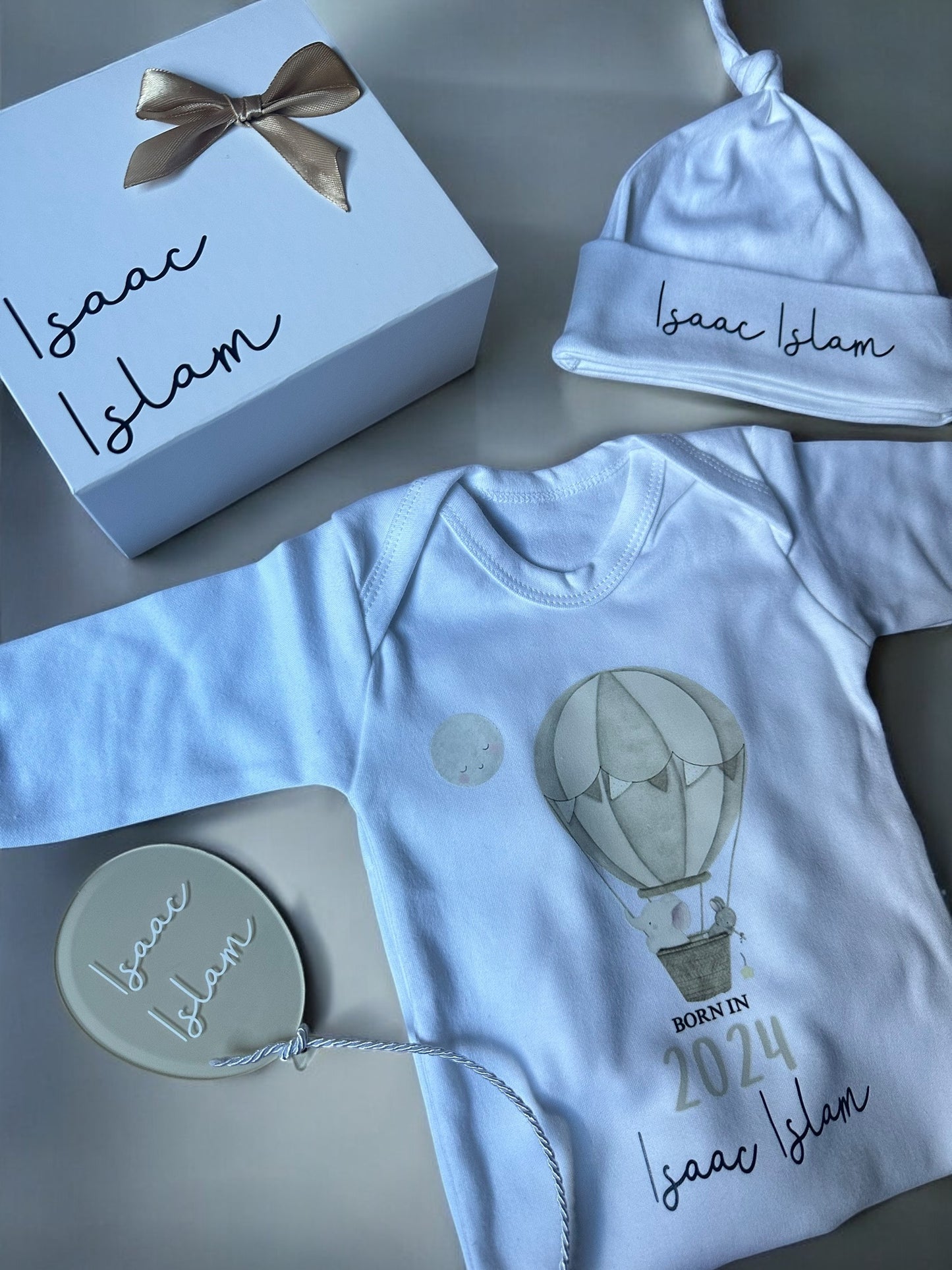 Personalised Baby Gift Set Newborn